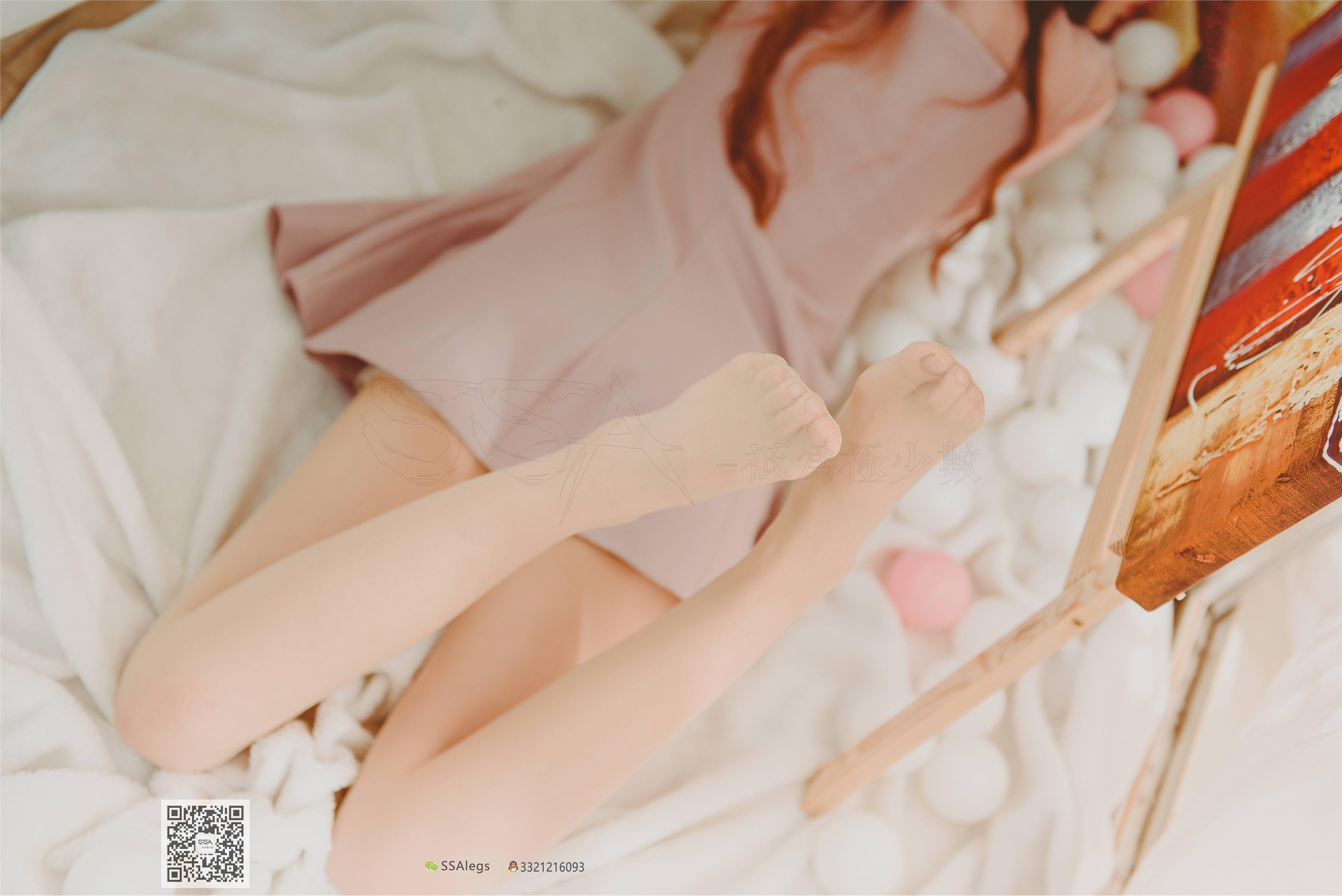 SSA丝社 NO.002 纯-琪琪丝足浴缸小清新